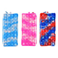 pencil case new silicone Pop bubble large capacity student storage bag pencil bag zipper childrens student stationery box